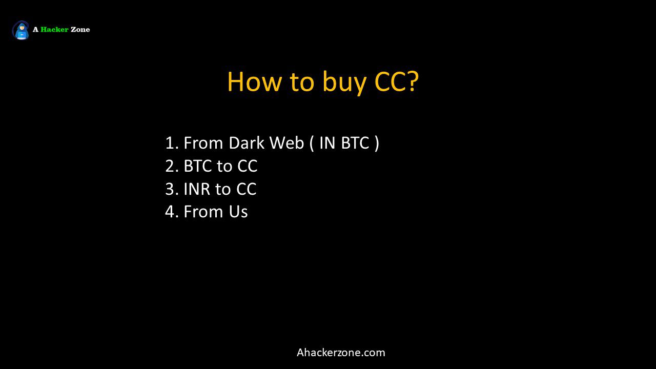 How to buy cc For carding 
